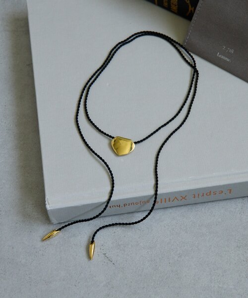 Lemme.(レム)の「【Lemme.×2.718】ハートコードネックレス(ネックレス・レディース・シルバー系その他4/ゴールド系その他6・FREE)」の1枚目の写真