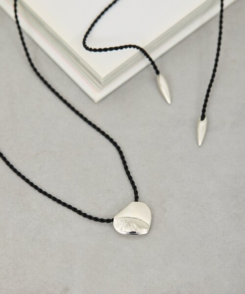 Lemme.(レム)の「【Lemme.×2.718】ハートコードネックレス(ネックレス・レディース・シルバー系その他4/ゴールド系その他6・FREE)」の8枚目の写真