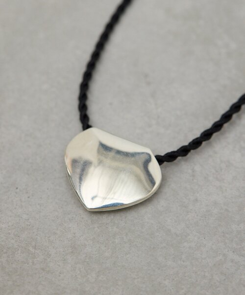 Lemme.(レム)の「【Lemme.×2.718】ハートコードネックレス(ネックレス・レディース・シルバー系その他4/ゴールド系その他6・FREE)」の9枚目の写真