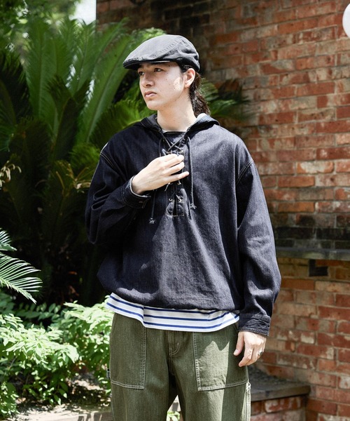niko and JEANS 2025AW】デニムアノラックパーカー（パーカー