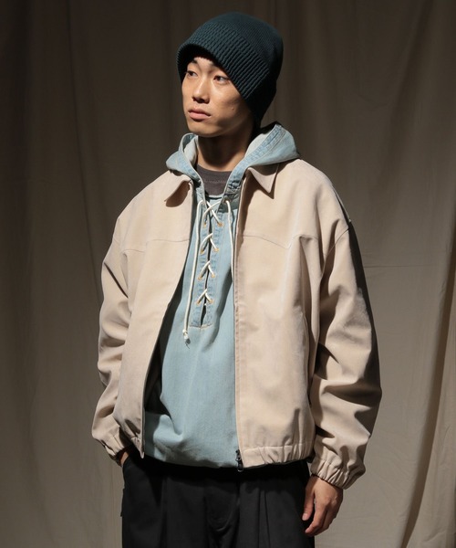 niko and JEANS 2025AW】デニムアノラックパーカー（パーカー