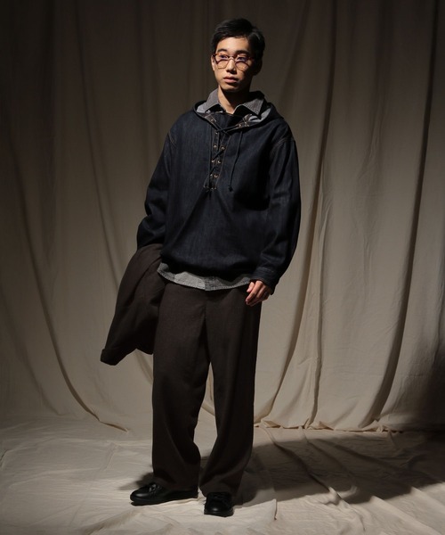 (niko様) niko and JEANS 2025AW】デニムアノラックパーカー（パーカー