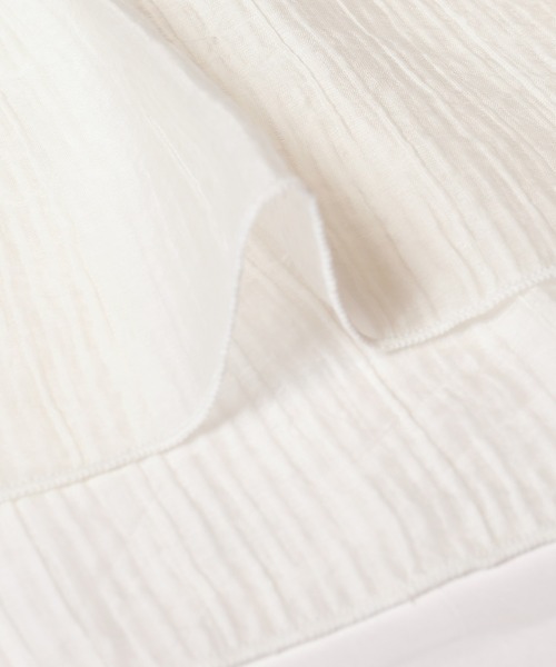 coca（coca）（コカ）の「シアーギャザーロングジレ（ワンピース・レディース・ブラック/アイボリー・ONE SIZE）」の18枚目の写真