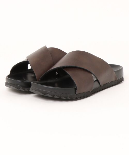 GAP（ギャップ）の「【GAP】メンズフットベット（サンダル・メンズ・ダークブラウン/ブラック/カーキ・25.0cm/26.0cm/27.0cm/28.0cm）」の2枚目の写真
