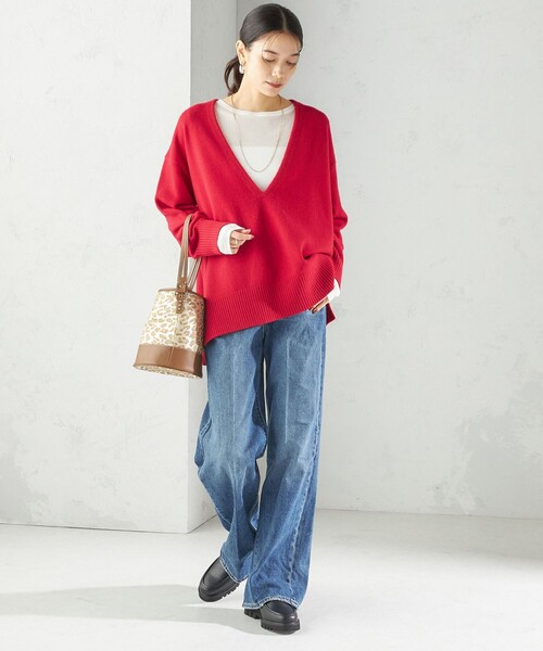 Levi's（リーバイス）の「Levi’s:RIBCAGE WIDE LEG（デニムパンツ・レディース・ロイヤルブルー/ライトブルー・SMALL/MEDIUM/LARGE）」の4枚目の写真