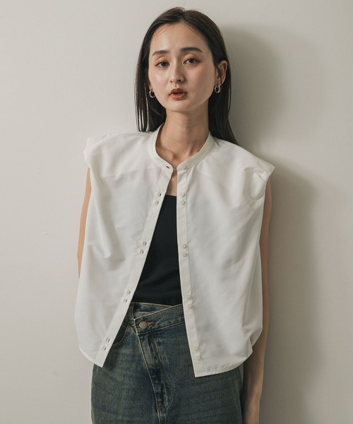 フラバルー セール】ダブルボタンバルーンブラウス（シャツ/ブラウス）｜SENSE OF