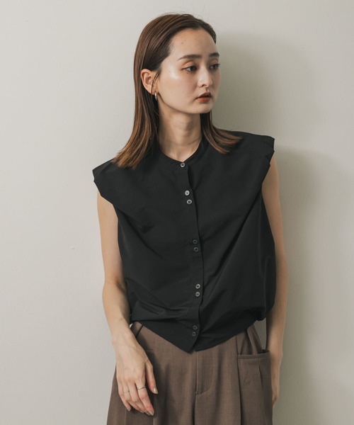 セール】ダブルボタンバルーンブラウス（シャツ/ブラウス）｜SENSE OF