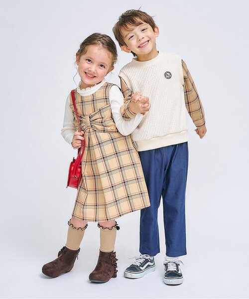 apres les cours（アプレレクール）の「バラエティ/7days Style pants（その他パンツ・キッズ・ネイビー/グレー・80/90/100/110/120/130）」の12枚目の写真