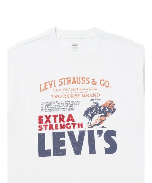 Levi's(リーバイス)の「Levi's/リーバイス ヴィンテージ グラフィックTシャツ(Tシャツ/カットソー・メンズ・ホワイト・XL/S/M/L)」の10枚目の写真