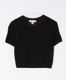 マイケルコース　トップス　サテンブラウス　黒　XS MICHAEL KORS - マイケルコース トップス サテンブラウス 黒 XS