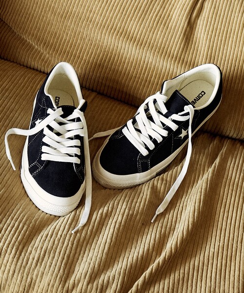 CONVERSE（コンバース）の「CONVERSE/コンバース ONE STAR SUEDE[25.0~28.0cm](限定展開)（スニーカー・メンズ・パープル/ブラック・25.0cm/26.0cm/27.0cm/28.0cm）」の4枚目の写真