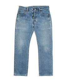 デニム・ジーパン IONSEOUL Neon fringe wide denim pants BBP6017 中古】NEON SIGN Wide denim slacks サイズ42 N0344-e ネオン