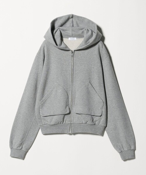 ユナイテッドアローズ　ATTISESSION シャツパーカー ATTISESSION＞ヴィンテージライク スウェット フーディー