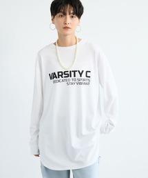 バンヤードストーム＊白＊リブ＊長袖Tシャツ BARNYARDSTORM｜バンヤードストームのTシャツ/カットソー（長袖