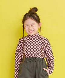 MARKEY'S（マーキーズ）の「ハイネックストレッチカットソー（Tシャツ/カットソー・キッズ）」