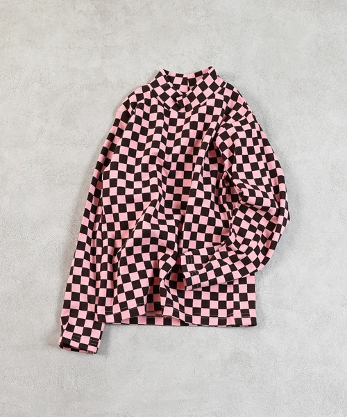 MARKEY'S（マーキーズ）の「ハイネックストレッチカットソー（Tシャツ/カットソー・キッズ・ブラック系その他/ブラウン系その他/ブルー系その他/ピンク系その他・90/100/110/120/80/130）」の11枚目の写真