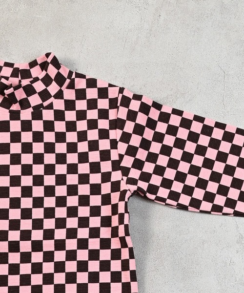 MARKEY'S（マーキーズ）の「ハイネックストレッチカットソー（Tシャツ/カットソー・キッズ・ブラック系その他/ブラウン系その他/ブルー系その他/ピンク系その他・90/100/110/120/80/130）」の17枚目の写真