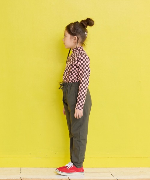 MARKEY'S（マーキーズ）の「ハイネックストレッチカットソー（Tシャツ/カットソー・キッズ・ブラック系その他/ブラウン系その他/ブルー系その他/ピンク系その他・90/100/110/120/80/130）」の15枚目の写真