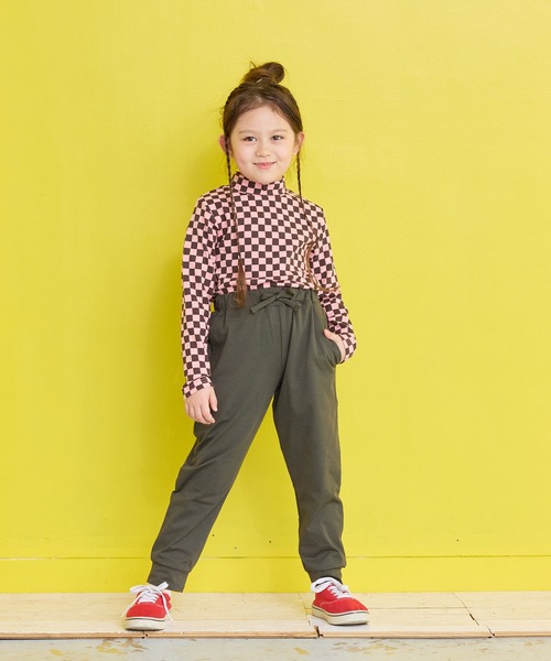 MARKEY'S（マーキーズ）の「ハイネックストレッチカットソー（Tシャツ/カットソー・キッズ・ブラック系その他/ブラウン系その他/ブルー系その他/ピンク系その他・90/100/110/120/80/130）」の14枚目の写真