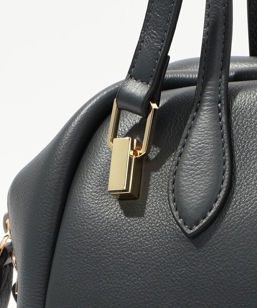 TOMORROWLAND （トゥモローランド）の「【一部別注】PUNTI. VOYAGE バッグ（ボストンバッグ・レディース・ライトベージュ/チャコールグレー・FREE）」の9枚目の写真