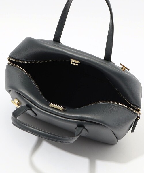 TOMORROWLAND （トゥモローランド）の「【一部別注】PUNTI. VOYAGE バッグ（ボストンバッグ・レディース・ライトベージュ/チャコールグレー・FREE）」の12枚目の写真