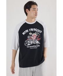 ロッドカスタム5分袖Tシャツ