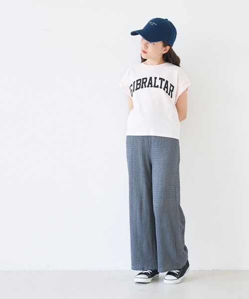 coca(coca)(コカ)の「キッズ 親子お揃いシボラメシャーリング イージーパンツ(その他パンツ・キッズ・ワイン/ライトベージュ/ブラック/グレー・150/140/130/120)」の10枚目の写真