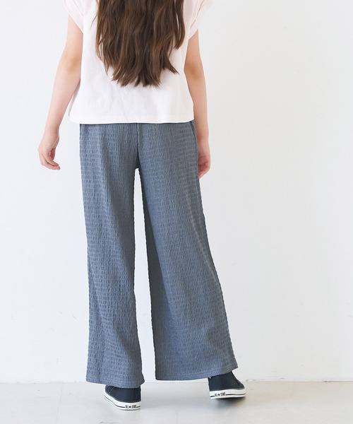 coca(coca)(コカ)の「キッズ 親子お揃いシボラメシャーリング イージーパンツ(その他パンツ・キッズ・ワイン/ライトベージュ/ブラック/グレー・150/140/130/120)」の11枚目の写真