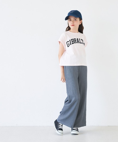 coca(coca)(コカ)の「キッズ 親子お揃いシボラメシャーリング イージーパンツ(その他パンツ・キッズ・ワイン/ライトベージュ/ブラック/グレー・150/140/130/120)」の12枚目の写真