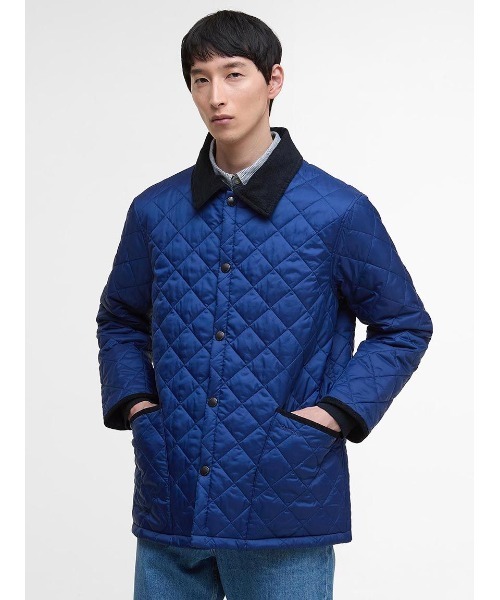 Barbour(バブアー)の「【LIDDESDALE / リデスデイル】キルティング ブルゾン(ブルゾン・メンズ・ブルー/グリーン/ブラック/オリーブ・34/36/38/40/42)」の4枚目の写真