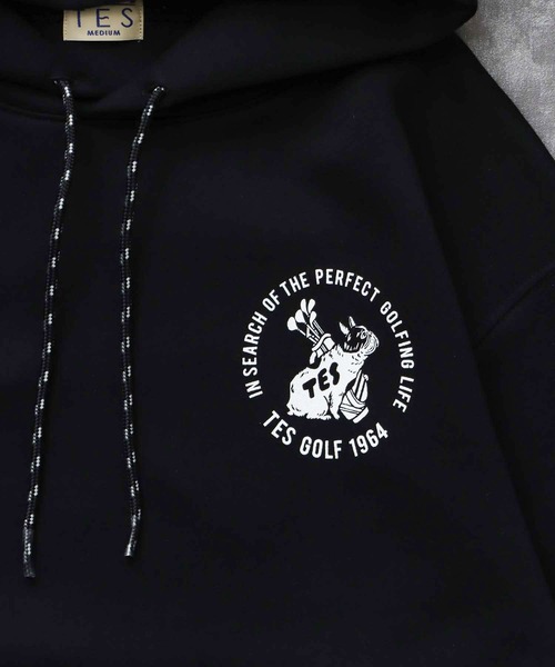 The Endless Summer(エンドレスサマー)の「TES GOLF TECH HOODIE / パーカー(パーカー・メンズ・チャコール/ブラック・X-LARGE/LARGE/MEDIUM/SMALL)」の3枚目の写真