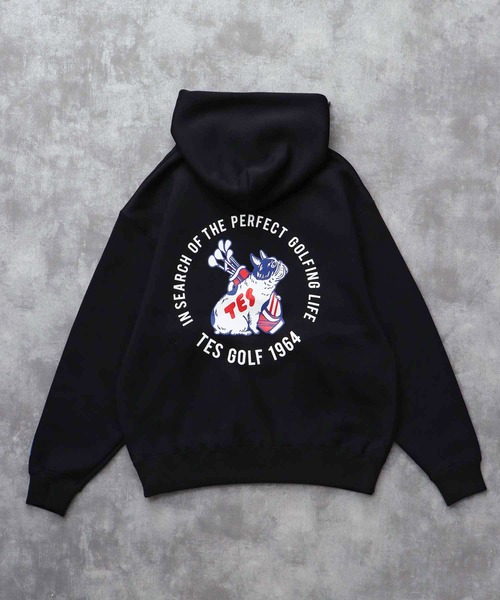 The Endless Summer(エンドレスサマー)の「TES GOLF TECH HOODIE / パーカー(パーカー・メンズ・チャコール/ブラック・X-LARGE/LARGE/MEDIUM/SMALL)」の4枚目の写真