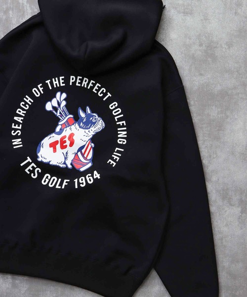 The Endless Summer(エンドレスサマー)の「TES GOLF TECH HOODIE / パーカー(パーカー・メンズ・チャコール/ブラック・X-LARGE/LARGE/MEDIUM/SMALL)」の5枚目の写真