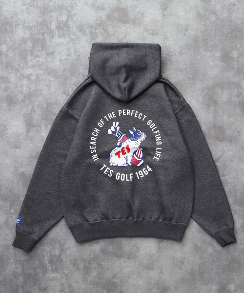 The Endless Summer(エンドレスサマー)の「TES GOLF TECH HOODIE / パーカー(パーカー・メンズ・チャコール/ブラック・X-LARGE/LARGE/MEDIUM/SMALL)」の7枚目の写真