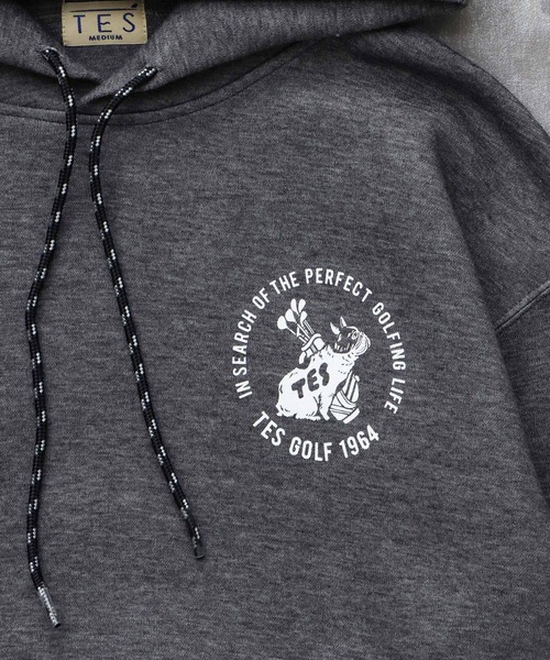 The Endless Summer(エンドレスサマー)の「TES GOLF TECH HOODIE / パーカー(パーカー・メンズ・チャコール/ブラック・X-LARGE/LARGE/MEDIUM/SMALL)」の8枚目の写真