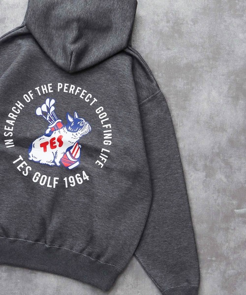 The Endless Summer(エンドレスサマー)の「TES GOLF TECH HOODIE / パーカー(パーカー・メンズ・チャコール/ブラック・X-LARGE/LARGE/MEDIUM/SMALL)」の10枚目の写真