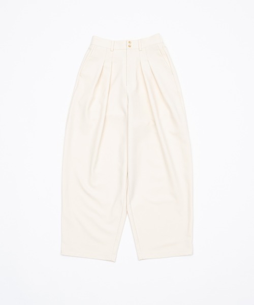 wide cocoon slacks pants/ワイドコクーンスラックスパンツ