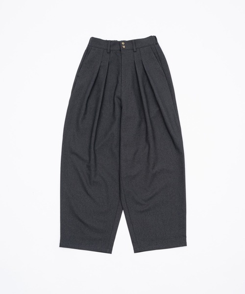 wide cocoon slacks pants/ワイドコクーンスラックスパンツ