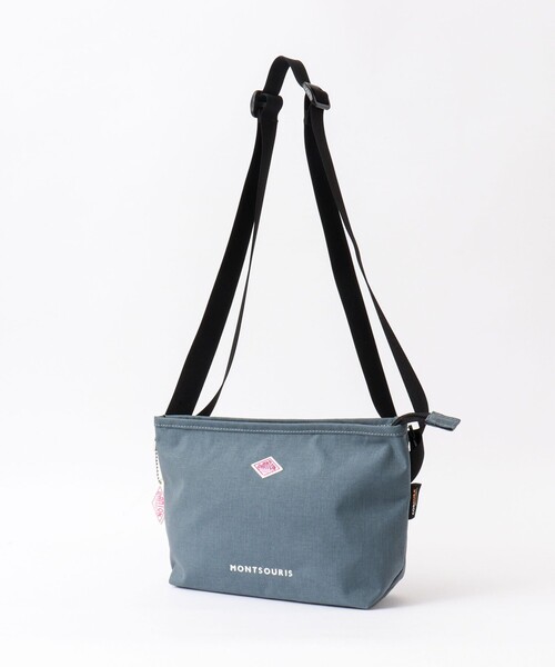 DANTON(ダントン)の「【DANTON/ダントン】MONTSOURIS(モンスリ)ショルダーバッグ 25AW(ショルダーバッグ・メンズ・ブラック/グレー/グレイッシュブルー・FREE)」の1枚目の写真