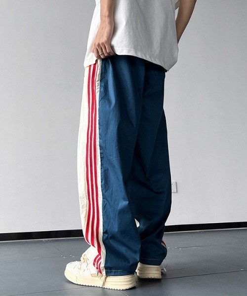 MGV（エムジーヴィー）の「マルチカラーサイドラインパンツ（その他パンツ・メンズ・ネイビー・LARGE/X-LARGE/MEDIUM）」の6枚目の写真