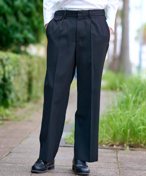 DRESSTERIOR(ドレステリア)の「【セットアップ可】クリアーカルゼ SET UP ワイドパンツ(その他パンツ・メンズ・グレー/ブラック・76/85/82/79)」の1枚目の写真