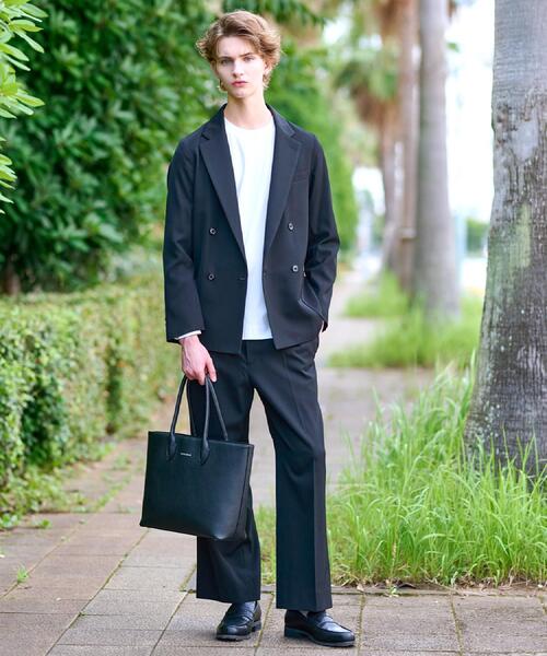 DRESSTERIOR(ドレステリア)の「【セットアップ可】クリアーカルゼ SET UP ワイドパンツ(その他パンツ・メンズ・グレー/ブラック・76/85/82/79)」の19枚目の写真