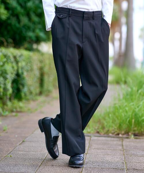 DRESSTERIOR(ドレステリア)の「【セットアップ可】クリアーカルゼ SET UP ワイドパンツ(その他パンツ・メンズ・グレー/ブラック・76/85/82/79)」の16枚目の写真