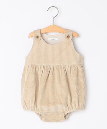 SHIPS（シップス）の「SHIPS KIDS:コーデュロイ オーバーオール ロンパース（ロンパース）」