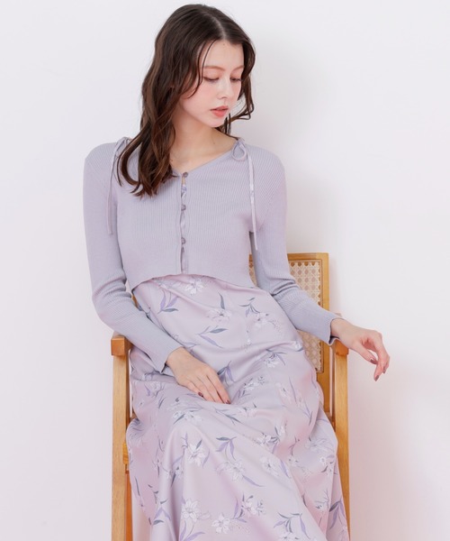 ◇花柄キャミワンピースカーデSET（ワンピース）｜JILL by JILL