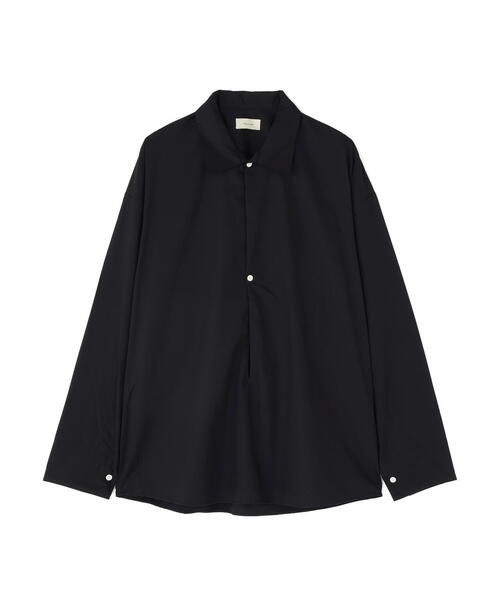 Toironier(トワロニエ)の「Toironier/トワロニエ/2Button Skipper Shirts(シャツ/ブラウス・メンズ・チャコールグレー/ブラック/ブルー・1/2)」の18枚目の写真