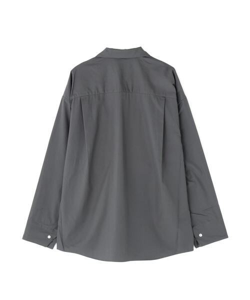 Toironier(トワロニエ)の「Toironier/トワロニエ/2Button Skipper Shirts(シャツ/ブラウス・メンズ・チャコールグレー/ブラック/ブルー・1/2)」の4枚目の写真