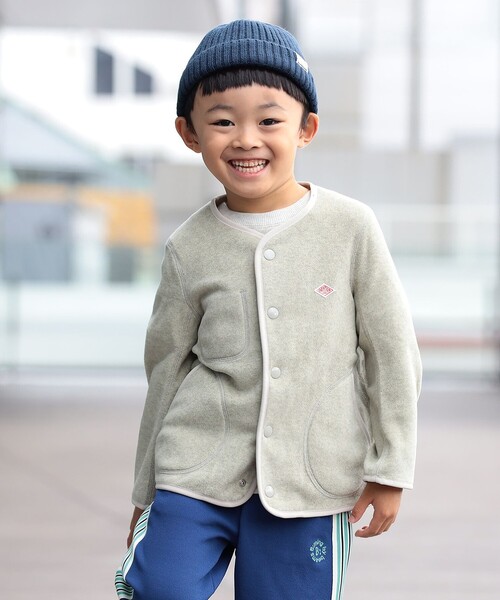 DANTON(댄턴)의 「DANTON / 플리스 재킷 2025 FW(105~135 cm)(그 외 아우터)」｜화이트계 그 외 6