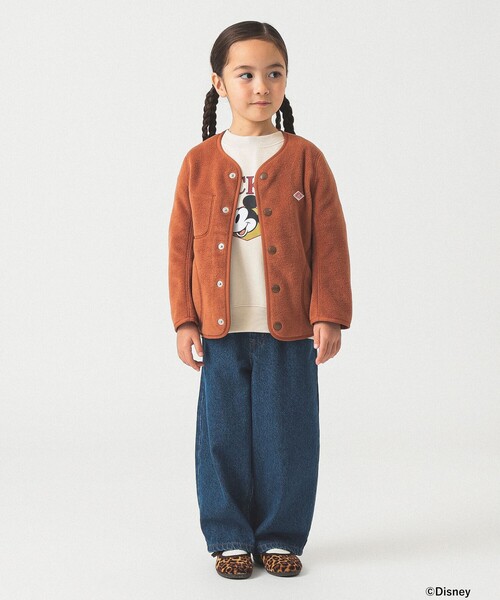 DANTON(ダントン)の「DANTON / フリース ジャケット 2025FW(105~135cm)(その他アウター・キッズ・ホワイト系その他6/ブラック/オレンジ系その他6・125/135/115/105)」の6枚目の写真