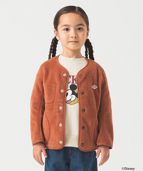 DANTON(ダントン)の「DANTON / フリース ジャケット 2025FW(105~135cm)(その他アウター・キッズ・ホワイト系その他6/ブラック/オレンジ系その他6・125/135/115/105)」の11枚目の写真